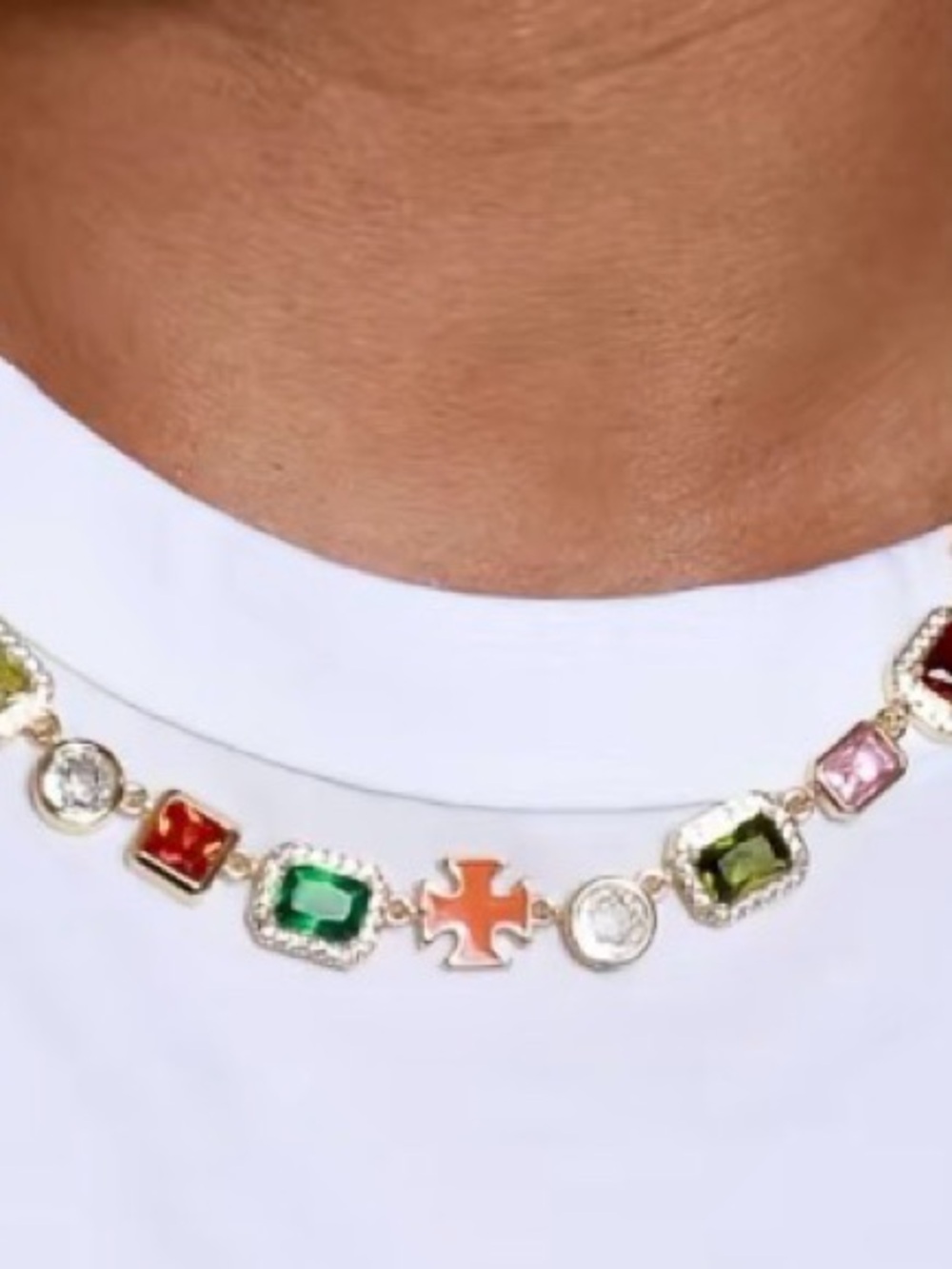 ⚜️Christen Marie Solstice Bright Gemstone in yellow gold overlay (Unisex) - Picture 6 of 6